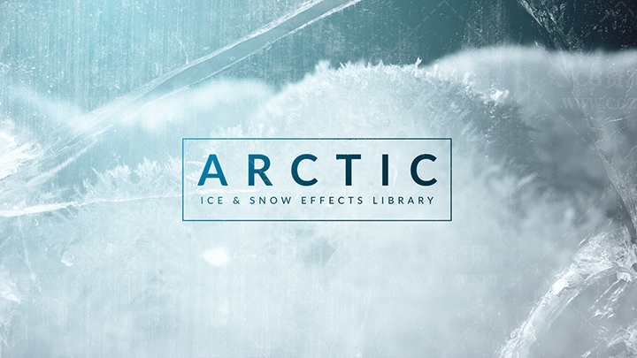 4K视频素材|79个冬天下雪冰冻结冰视频特效合成素材-Arctic