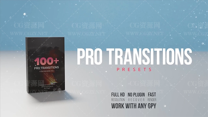 PR预设|100种缩放旋转移动摇晃变形分割转场预设含音效-100+ Pro Transitions