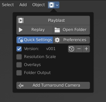 Blender插件|动画播放预览工具 Playblast v1.3.0